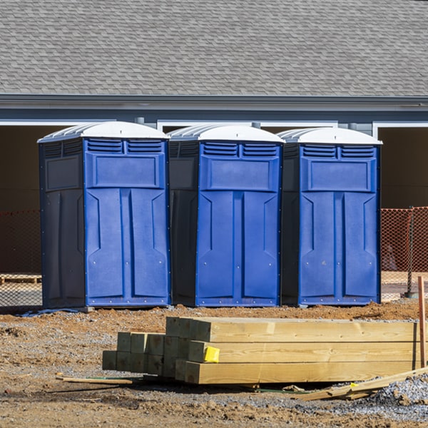 are there any additional fees associated with porta potty delivery and pickup in Darien Center